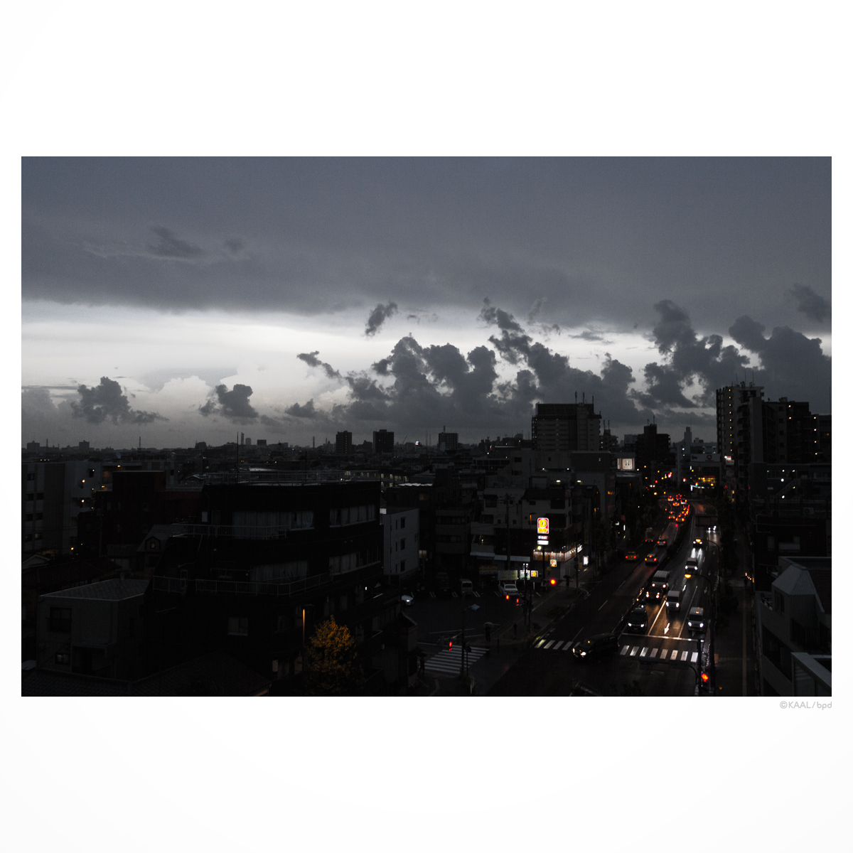 sudden downpour