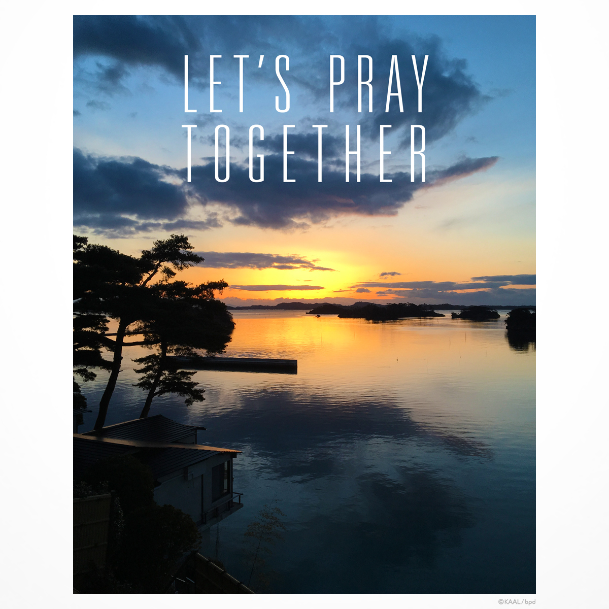matsushima sunrise in japan