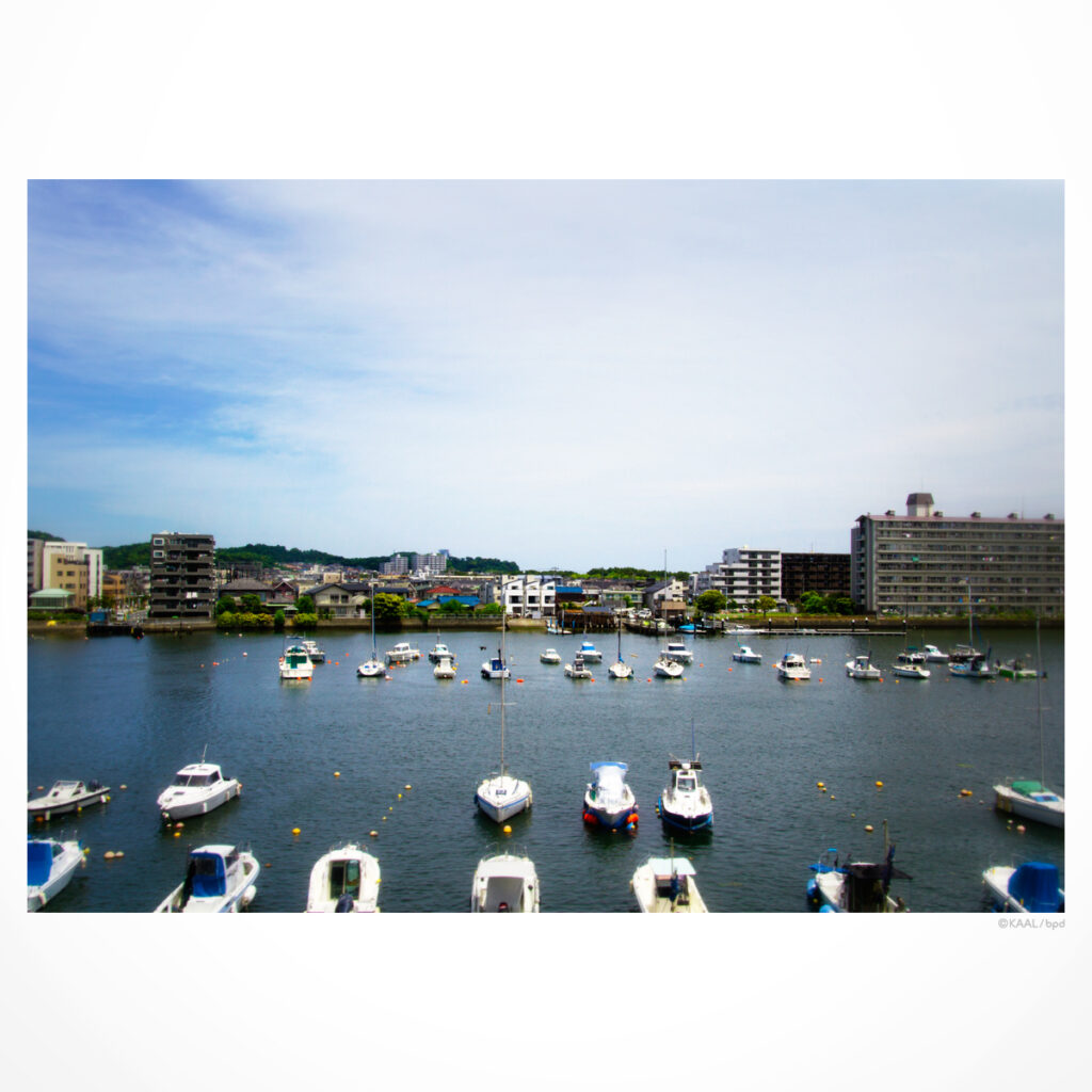 金沢八景 平潟湾のヨットハーバー