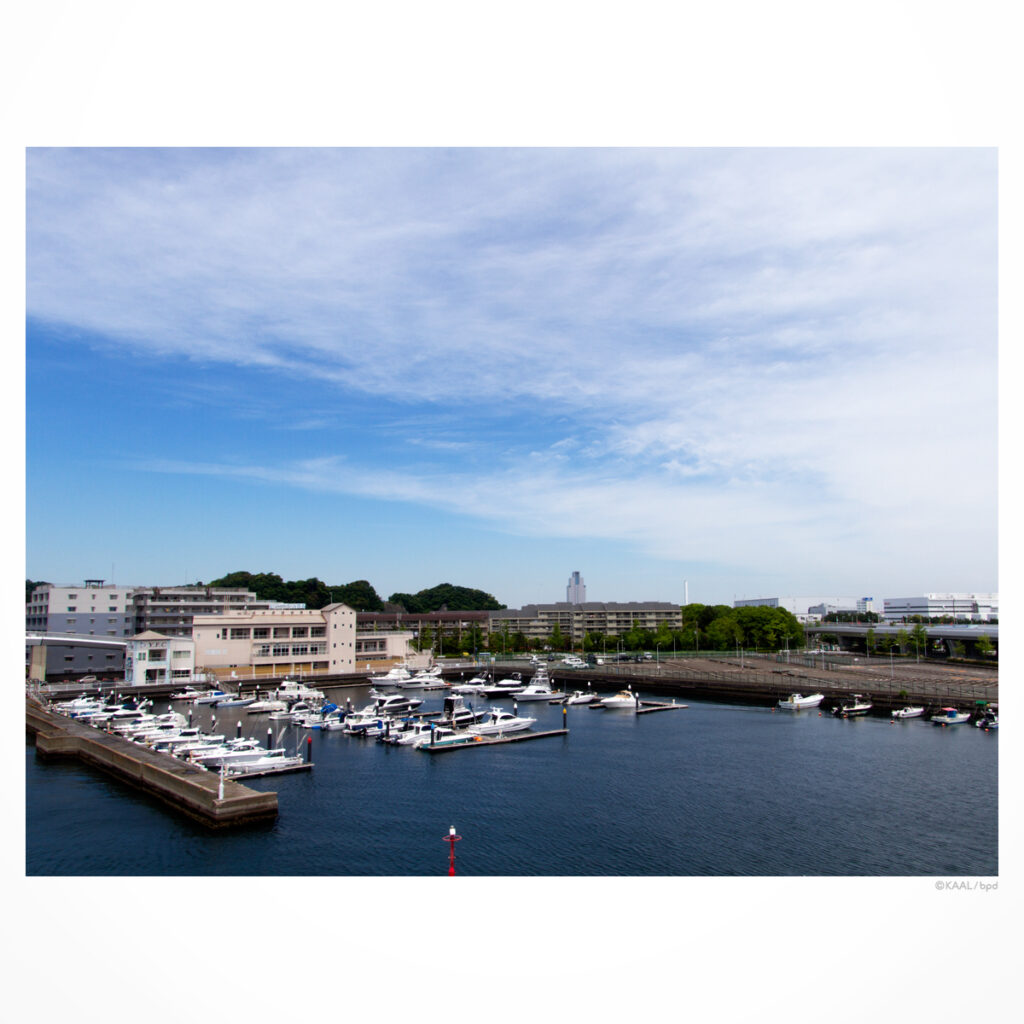 金沢八景 平潟湾のヨットハーバー
